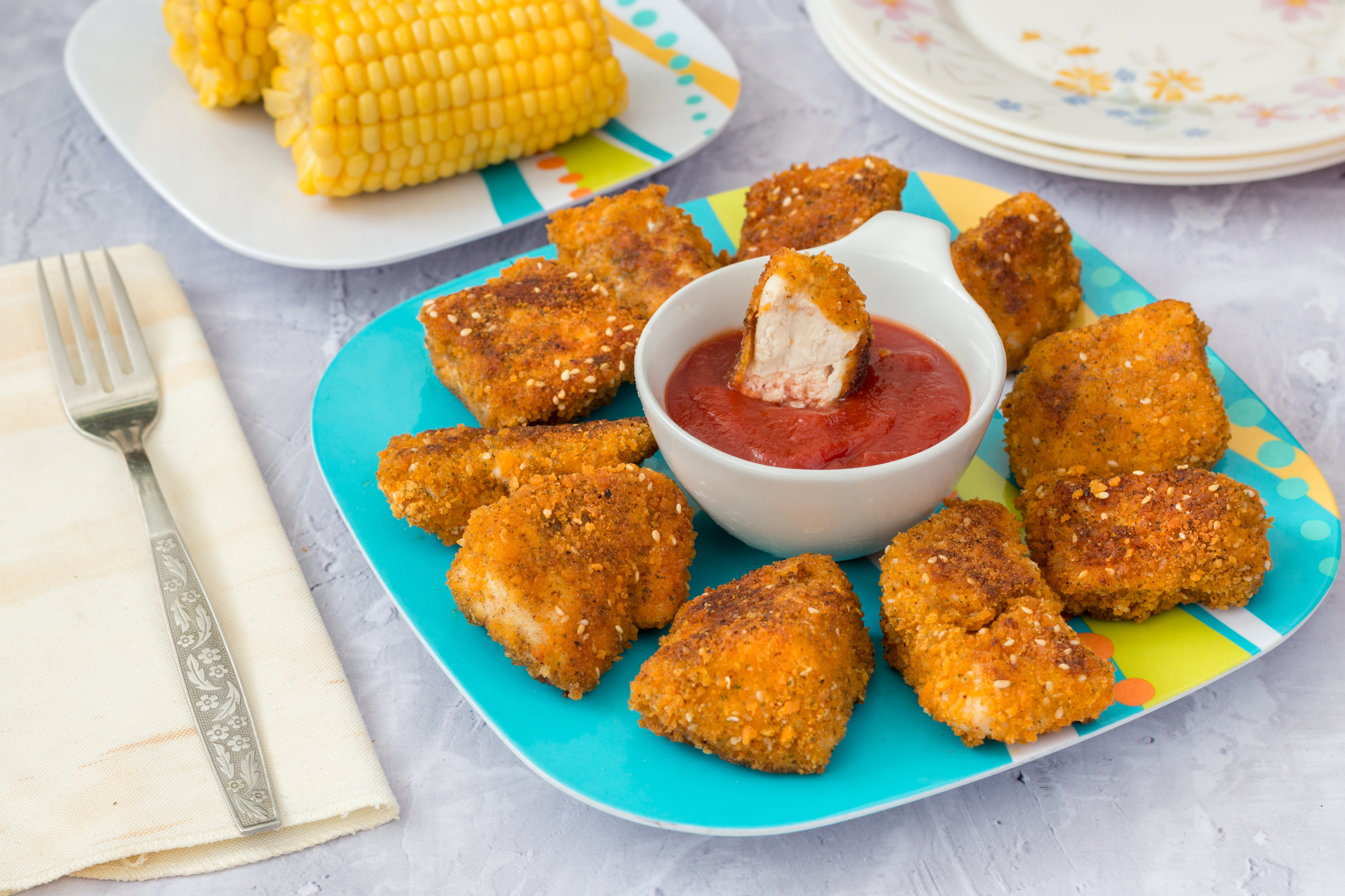 נאגאטס עוף בתנור