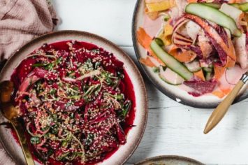 יונית צוקרמן ואמיר דן עם 4 סלטים שישדרגו לכם את שולחן השבת