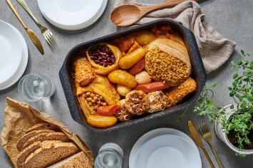 חמין צמחוני מושלם