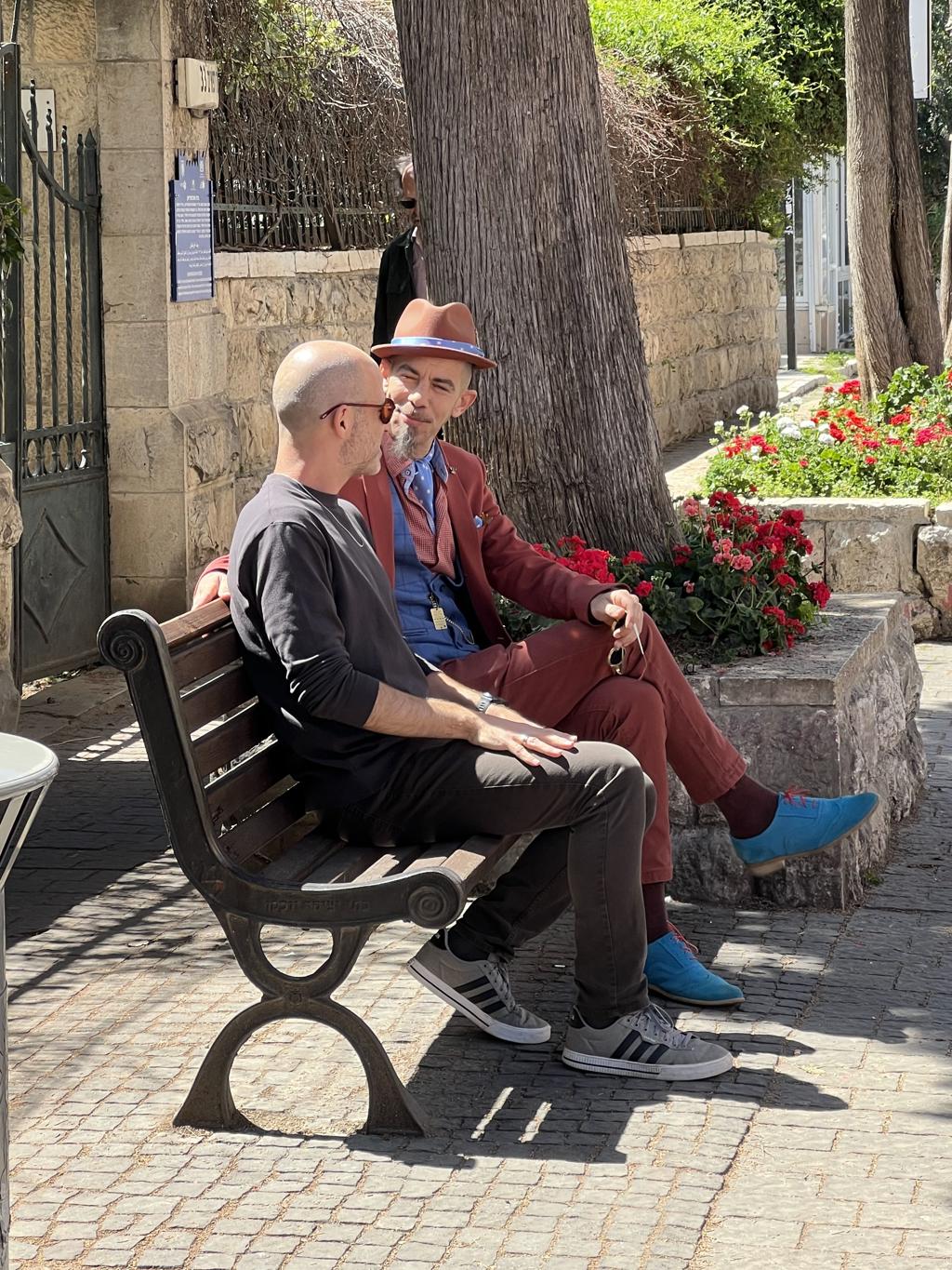 עמית אהרנסון עם שוקי הירושלמי