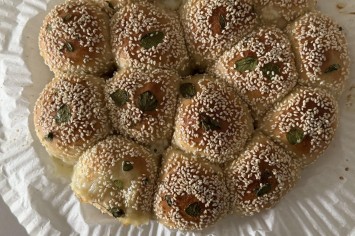 כדורי בייגל במילוי מוצרלה